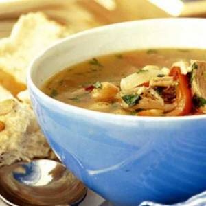 طرز تهیه سوپ بوقلمون