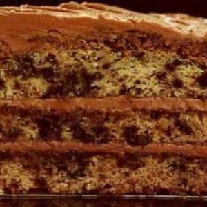 طرز تهیه کیک گردویی پرتقالی