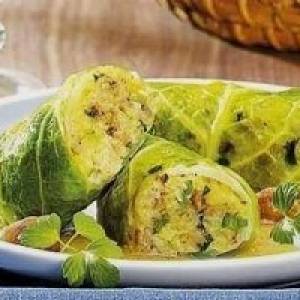 دلمه کاهو پیچ چینی 