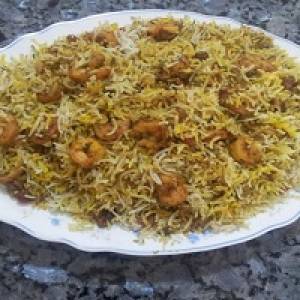 میگو پلو | طرز تهیه میگو پلوی جنوبی با کشمش
