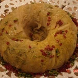 دلمه کلم برگ قالبی
