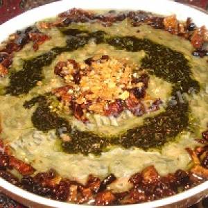 آش شله قلمکار | طرز تهیه آش شله قلمکار