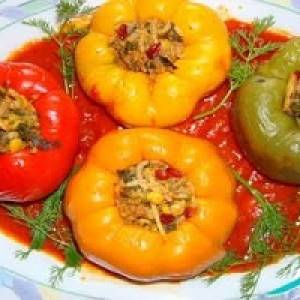 دلمه | طرز تهیه دلمه فلفل دلمه اى