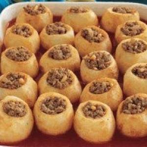 سیب زمینی | طرز تهیه سیب زمینی شکم پر با خرده نان