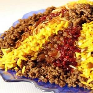 طرز تهیه عدس پلو