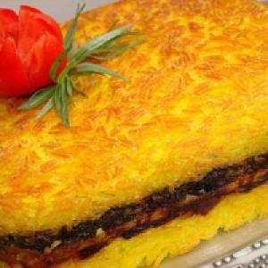 طرز تهیه ته چین مرغ و بادمجان